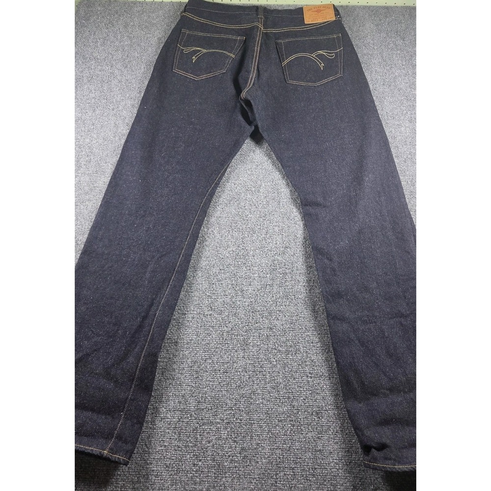The Flat Head 3004 34x36 (Fits 32x33) Selvedge Japanese Denim Button Fly - Picture 7 of 9